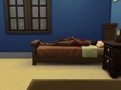 Batendo uma em casa The Sims 4