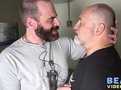 Steve Sommers and Will Stone make a hairy fuck party