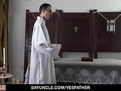 YesFather  Sexy Priest Father Fiore Dominates A Boy