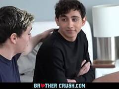Horny Stepbrothers Try Anal Fucking