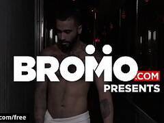 Bromo  Brendan Phillips with Rikk York at The Steam Room Par