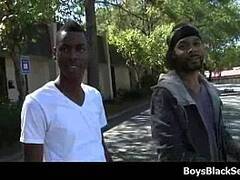 Sexy black gay boys fuck white young dudes hardcore 03