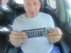 BIGGBUTT2XL WANTS YOUR BIG CHOCOLATE BAR IN HIS MOUTH N ASS