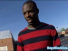 Blacks On Boys  Gay Hardcore Bareback Interracial Porn Video