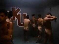 Robby Benson, naked in locker room scene in Running Brave un