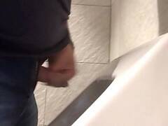 Public Toilet Cumshot