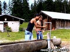 Twinks Country Teenagers Outdoor Barn Gay Sex