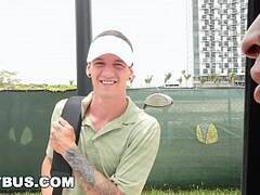 BAIT BUS  Str8 Bait Golfer Brad Davis Gets Tricked Into Havi