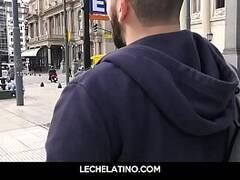 Huge uncut Latin cock pov bareback hairy analLECHELATINO.COM