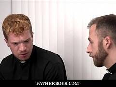 Hot Ginger Twink New Priest Dacotah Red Fucked By Veteran Pr