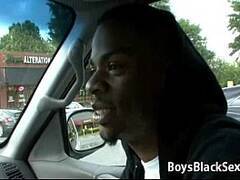 Black Muscular Gay Dude Fuck White Twink Boy  BlackOnBoys 17