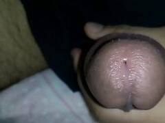 Close up ruined orgasm