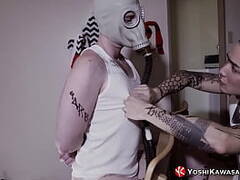 YOSHIKAWASAKIXXX  Inked Yoshi Kawasaki Fisting Masked Gay
