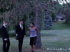 Gay mormons suck latino