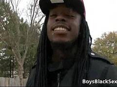 Blacks On Boys  Skinny White Gay Boy Fucked By BBC 04