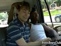 Blacks On Boys Interracial Gay Cock Sucking Video 15