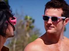 Beau Mirchoff and Avan Yogia Gay Kiss from TV show Now Apoca