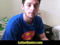 Latino Superman Takes big cock bareback LatinoHunter.com