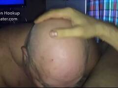 Chubby SIlverdaddy Sucks My Cock and Eats my Ass