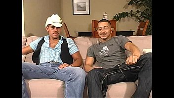 Latin cowboy and gay latino with a big dick