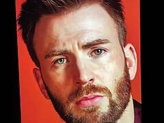 Chris Evans Gay Cum Tribute