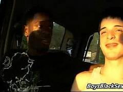 Blacks On Boys  Gay Hardcore Bareback Fuck Video 19