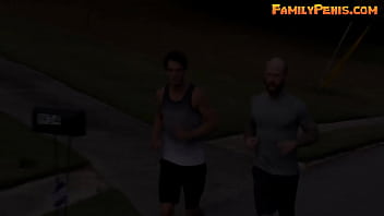 When workout with daddy turn out in the sex Carter Michaels 