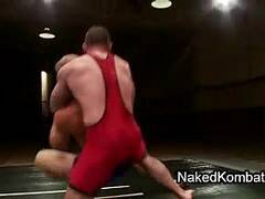 Wrestler gays ass fucking and sniffing
