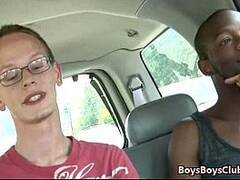 Black Muscled Gay Dude Fucking The Shit Of A White Boy 22