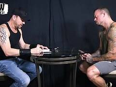 RawFuckBoys  Tatted muscle daddy blows young hot jock blindf