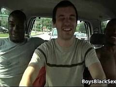 BlacksOnBoys Gay Interracial Hardcore Fuck Movie Nasty Way 0