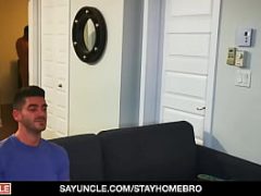 Sad Roommate Needs Hard Cock To Cheer Him Up