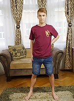 Gorgeous czech twink ron negba strokes his hard co