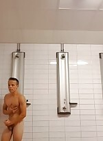 Public Shower Orgasm
